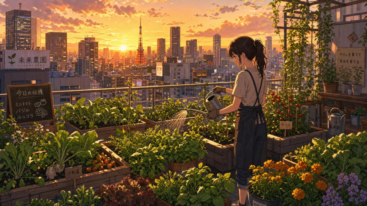 都市小说 都市小说生活：城市屋顶花园种植视频分享